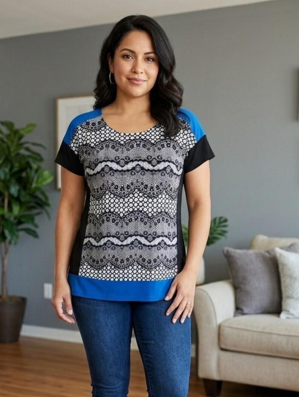 Vintage Suzie Blouse Size L